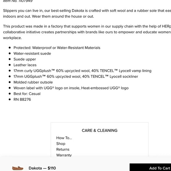 Ugg Dakota espresso slippers drivers dark brown suede shearling Size 6 - Picture 9 of 10